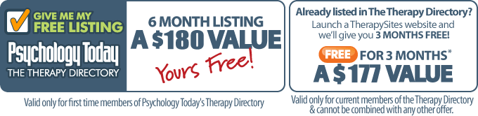 Psychology Today Therapist Directory - free listing