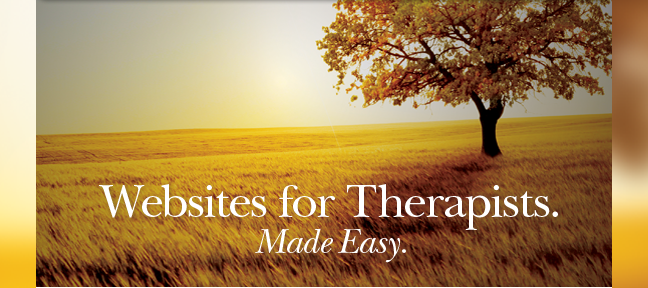 Websites for Therapists. Made Easy.