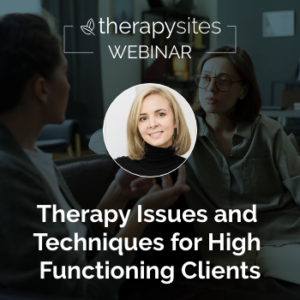 Therapy Issues and Techniques for High Functioning Clients