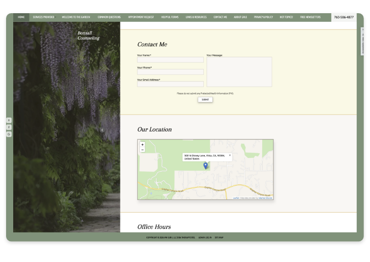 Feature of Note: Contact Form